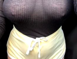 Hope You Approve My Sheer Top :)