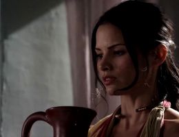 Lucy Lawless And Katrina Law In Spartacus