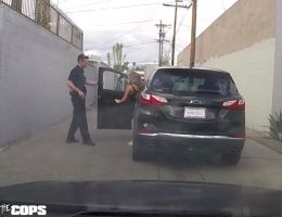 Richelle Ryan Gets Pulled Over