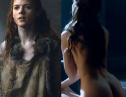 Rose Leslie And Charlotte Hope In Game Of Thrones