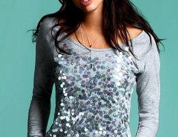 Sara And Giant Sequins Love For Vs Clothing