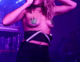 Tove Lo Showing Off Her Pasties