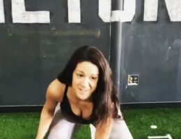 Bayley Working Out