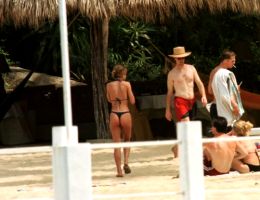 Jennifer Aniston In A Thong Bikini