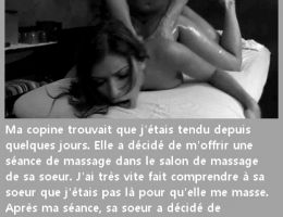 My girlfriend gave me a massage!