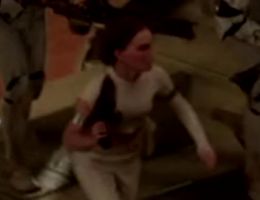 Natalie Portman Bouncing Around The Galaxy In Star Wars: Attack Of The Clones