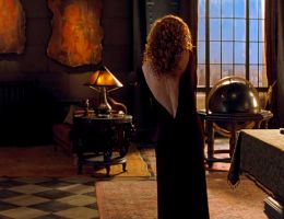 Redhead Connie Nielsen Exposes Body In Celebs Video Scene From The Devil’s Advocate