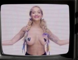Rita Ora Presenting Her Plots