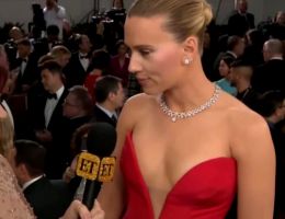 Scarlett Johansson. That Eyebrow Raise Though ! ?